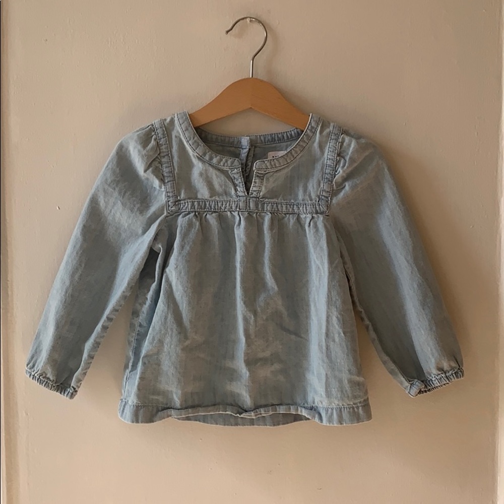 Gap toddler denim top - size 2